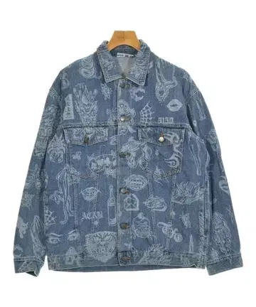 BLACK EYE PATCH 남성용 데님 자켓