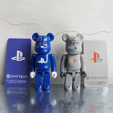 베어브릭 시리즈 48 플레이스테이션 앞뒤