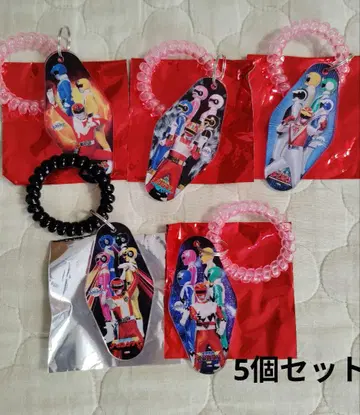 슈퍼 전대 레스토랑 보틀 마커 5개 세트 산발칸 긴가맨