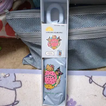 산리오 UV 컷 미니 우산 접이식