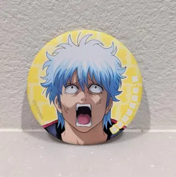 은혼 사카타 긴토키 캔뱃지 백면상