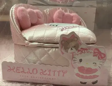 산리오 헬로키티 핑크 퀼트 쥬얼리 박스 50주년 한정품