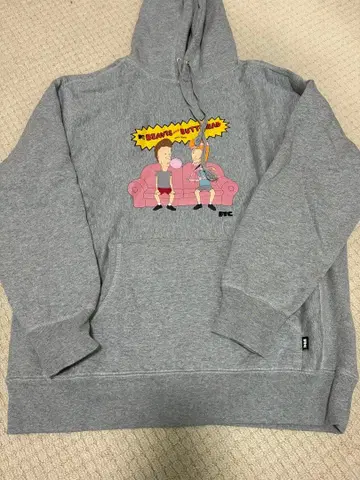 FTC 비비스 앤 버트헤드 후드티 M 그레이
