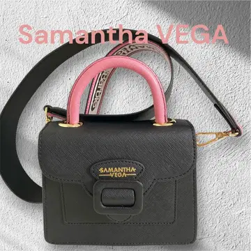사만사 베가 Samantha Vega 블랙 핑크 백 스몰