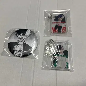 WIND.BREAKER (윈브레) 1번 복권 사쿠라 하루카 캔뱃지 세트
