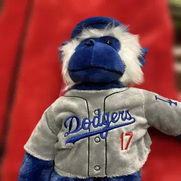 로스앤젤레스 다저스 봉제 인형 몽키 비지터