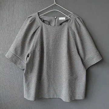 MACKINTOSH PHILOSOPHY 깅엄 체크 패턴 상의