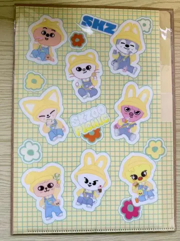 skzoo 클리어 파일 팝업