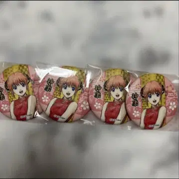 은혼 카구라 화조풍월 캔뱃지 라스트