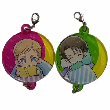 진격의 거인 x 프린세스카페 연결 참 엘빈, 리바이 (낮잠)