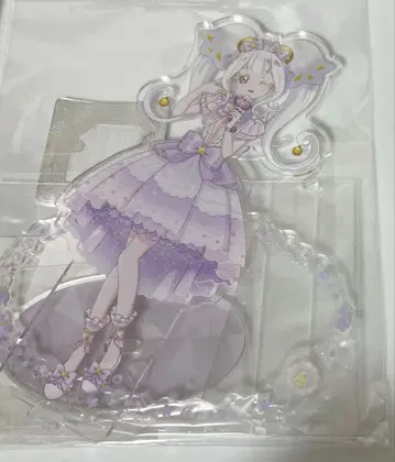 비밀의 아이프리 반지 클로버 아크릴 스탠드 애니메이트