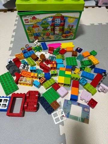 레고 듀플로 10580 녹색 컨테이너 슈퍼 디럭스