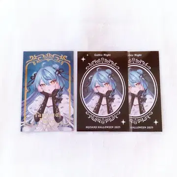 니지산지 타마노이 나나 Gothic Night 사진풍 카드