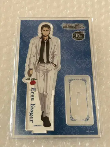 진격의 거인 가라오케 철인 화이트 수트 아크릴 스탠드 엘렌