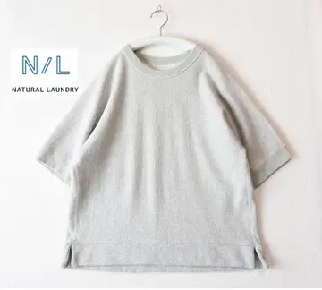 N/L (내추럴 런드리) 일본제 빈티지 쭈리 와이드 맨투맨