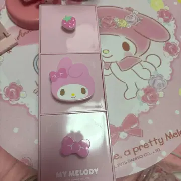 MY MELODY 핑크 수납 박스