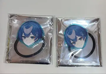 앰프턱 컬러즈 랜덤 머리끈 치구사 군 2개 세트