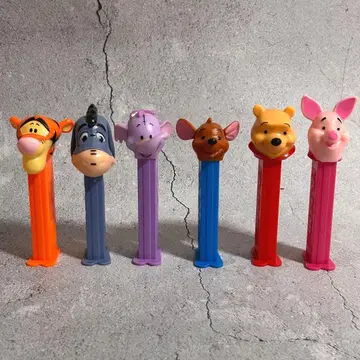 곰돌이 푸 주요 6종 세트 (럼피, 루 포함) 디즈니