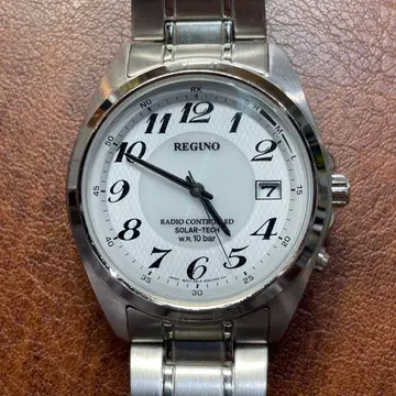 REGUNO 전파 시계 솔라 손목시계