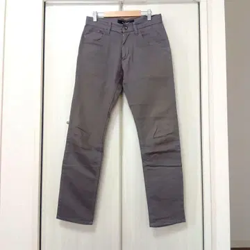 BACK NUMBER 슬림핏 그레이 데님 팬츠