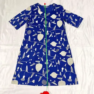 마리메꼬 marimekko 원피스 반팔 파랑