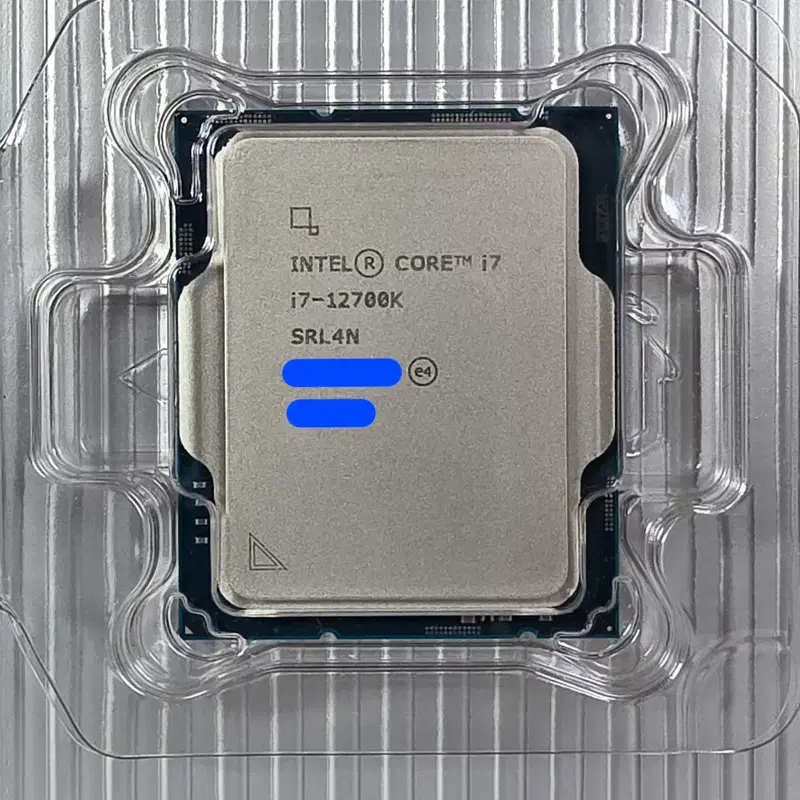 새제품! 인텔 i7-12700K CPU *12700KF아님