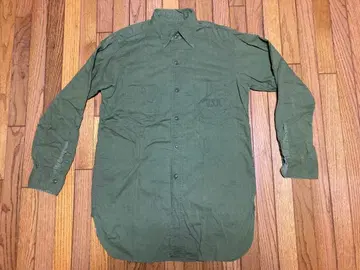 N-3 코튼 포플린 셔츠 40s usn usnavy 15 밀리터리