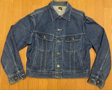 70s Lee 220J 데님 자켓 왼쪽 능직 4 포켓