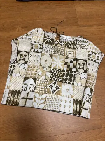 l'atelier du savon (아틀리에 드 사봉) 기하학 튜닉