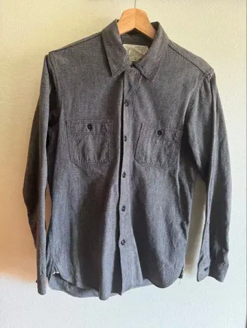 프리휠러스 닐 셔츠 샴브레이 셔츠 블랙페퍼