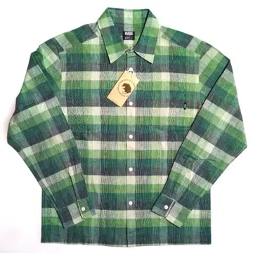 rats 코튼 체크 셔츠 L GREEN L/S 미사용 일본제 랏츠