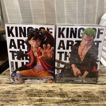 초판 KING OF ARTIST 몽키 D 루피 & 로로노아 조로