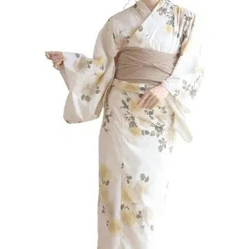 KYOETSU 쿄에츠 유카타 세트 세퍼레이트 유카타 2점 헤코오비 여성용
