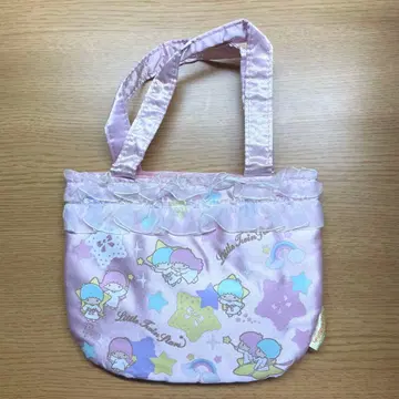 [레어 2010년제] 산리오 키키라라 면 가방 핑크