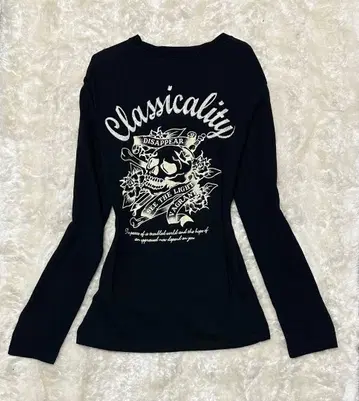 archive 헤이세이 계열 grunge y2k 스컬 롱T