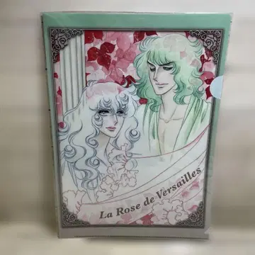 베르사이유의 장미 A4 클리어 파일 오스칼 & 앙드레