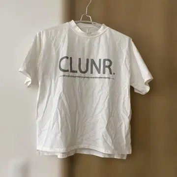 &g'aime 앙제 CLUNR. 화이트 T셔츠