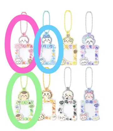 치이카와 트레이딩 미니 포토홀더 치이카와 하치와레 밤만쥬