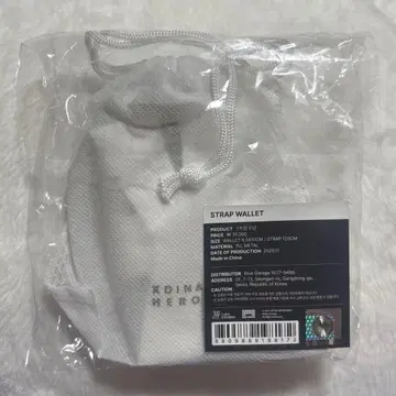 xdinary heroes 엑스디너리 스트랩 월렛