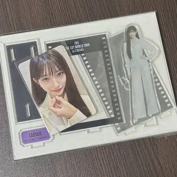 IVE 시네마 아크릴 스탠드 이서 트레이딩 카드
