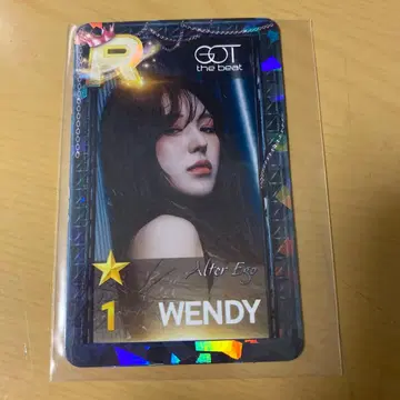 superstar 도쿄 red velvet 웬디 트레이딩 카드