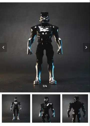 96TOYS BLACK Galaxia 소프트 비닐