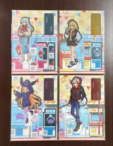 몬스토 남코 한정판 아크릴 스탠드 전 4종 네오 엘르 바사라 판도라