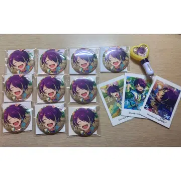 앙스타 센고쿠 시노부 캔뱃지 이베코레 파샤 미니 응원봉