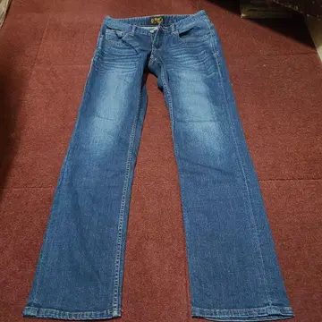 FUBU 미낙하 가공 데님 지퍼 플라이