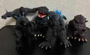 고질라 피규어 소프트 비닐 묶음 판매