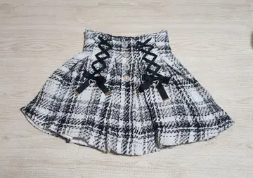 체크 박스 치마바지 LIZ LISA