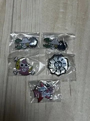 ONEPIECE 핀 배지 컬렉션 5개 세트