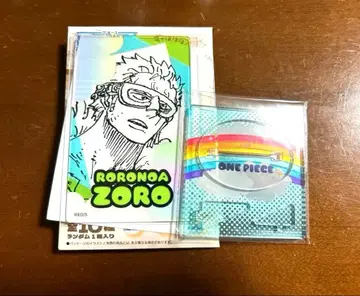 원피스 스탠딩 클리어 카드 컬렉션 조로