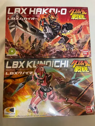 종이상자전기 LBX 하카이오 이치 프라모델 반다이